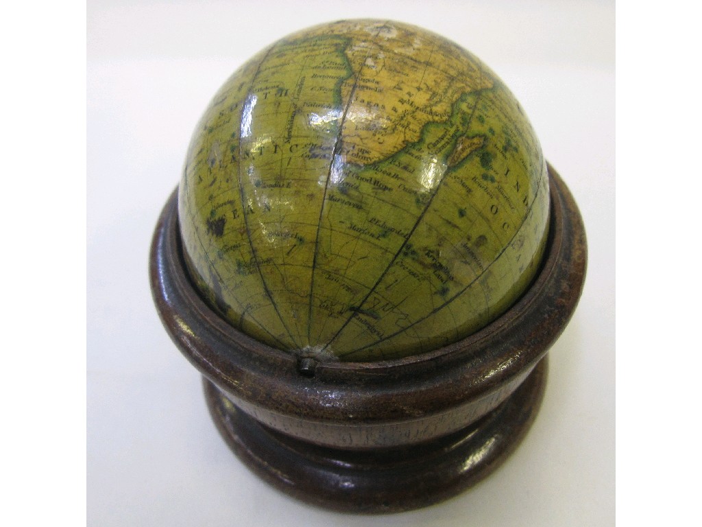 Appraisal: Newton's new and improved terrestrial globe published by James Wyld