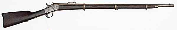 Appraisal: Remington No Rolling Block Rifle Spanish cal '' barrel Condition