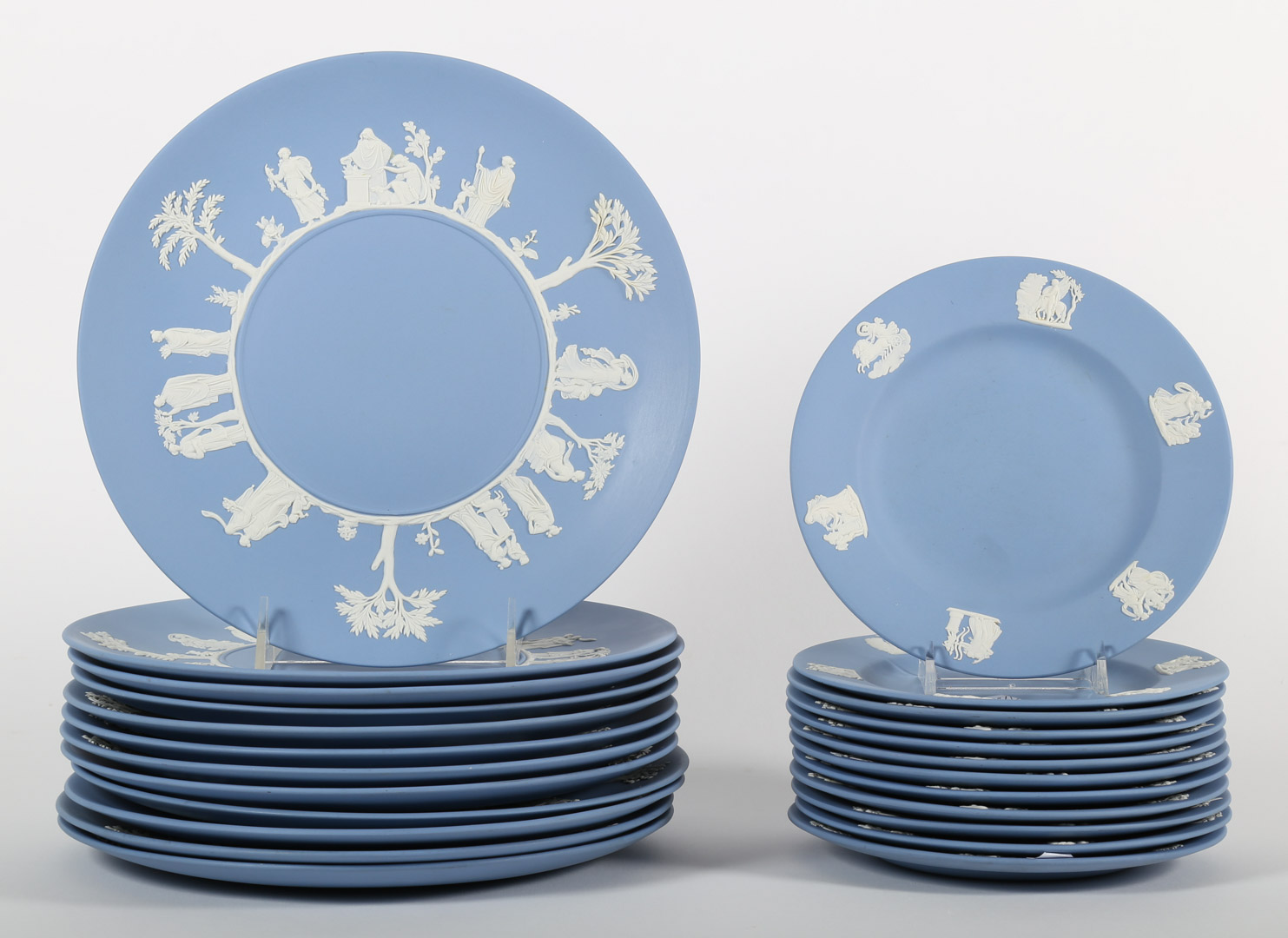 Appraisal: Two stacks of Wedgwood plates Undernumber