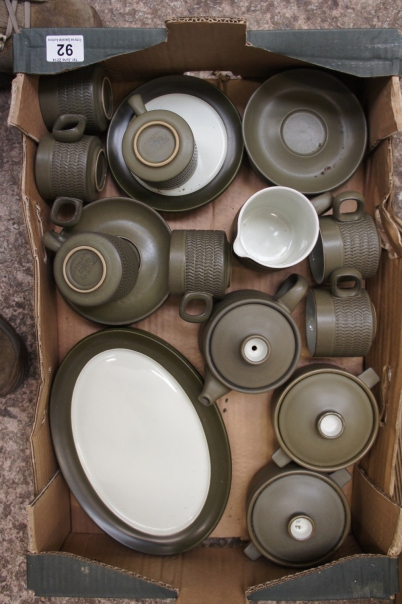 Appraisal: A Collection of Pottery to include Denby Piece Dinner Tea