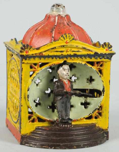 Appraisal: Cast Iron Hall's Lilliput Mechanical Bank Manufactured by J E