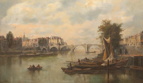 Appraisal: WILLIAM HOWARD BRITISH - x The Bridge of Avignon Over