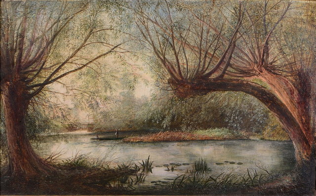 Appraisal: CHARLES PETTITT - 'A Favorite Angling Nook Sutton Pool on