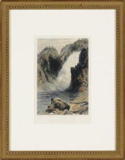 Appraisal: The Upper Yellowstone Falls by Thomas Moran Thomas Moran -