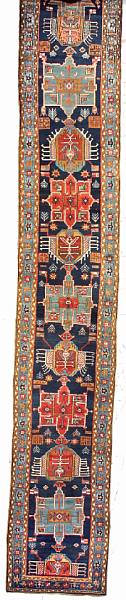 Appraisal: A Heriz runner Northwest Persia late th century size approximately