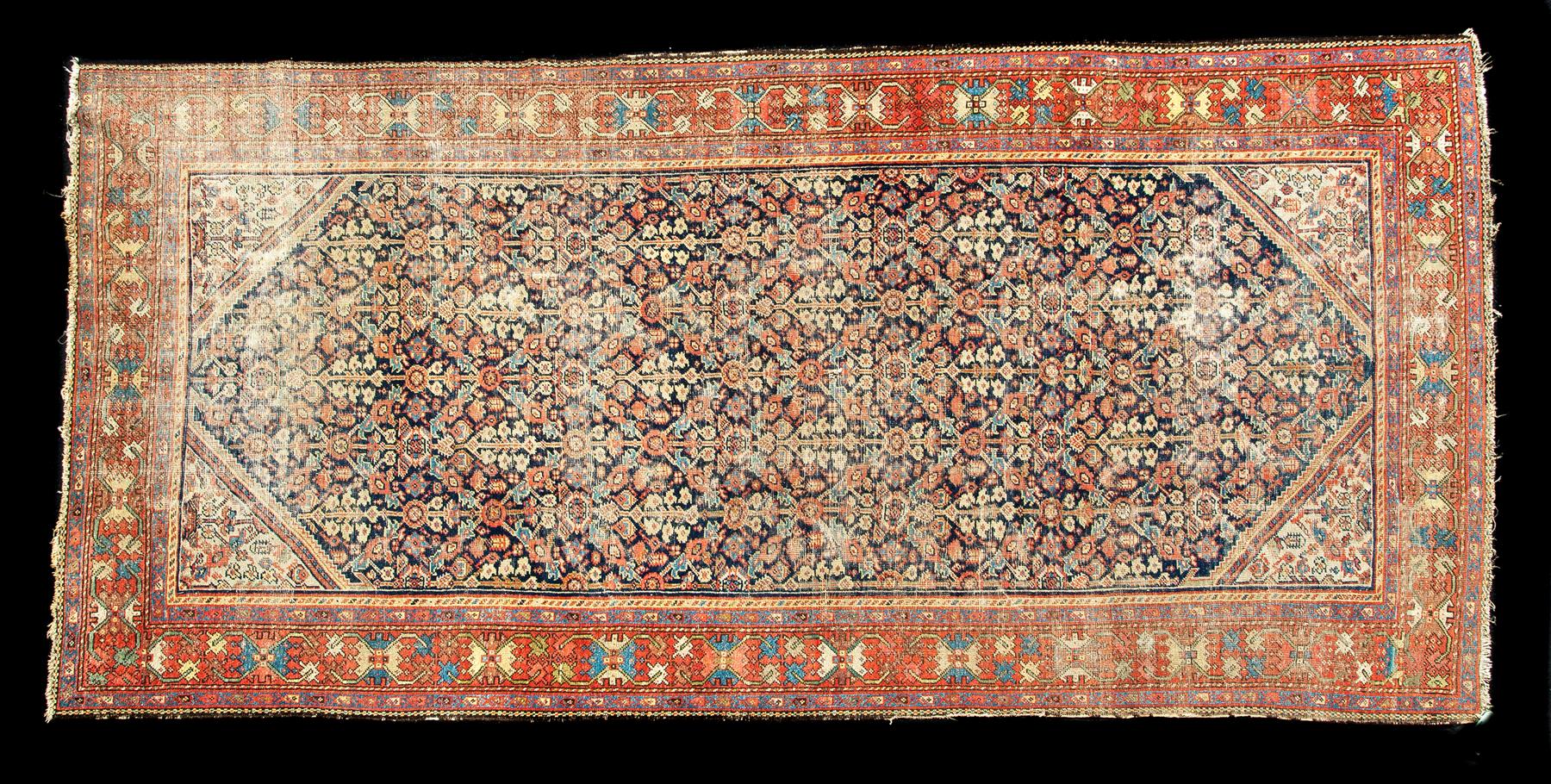 Appraisal: ORIENTAL RUG First half- th century Room size with detailed