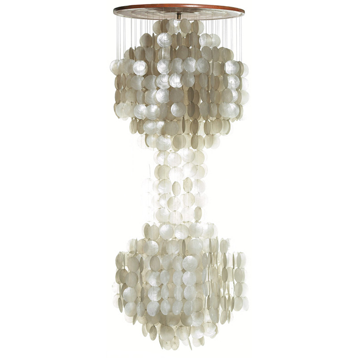 Appraisal: s light fixture in the style of Verner Panton rsquo