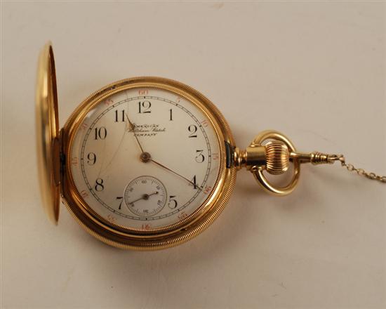 Appraisal: An American Waltham Pocket Watch having an K marked yellow