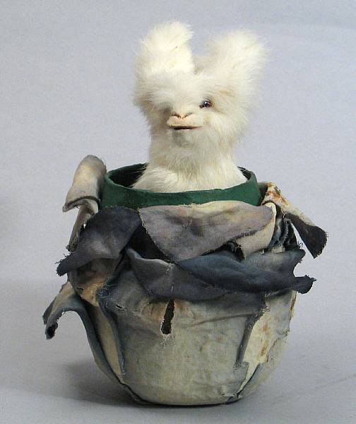 Appraisal: Rabbit in Cabbage music box