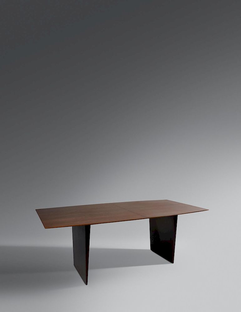 Appraisal: Edward Wormley American - Model Dining Table with Three Leaves