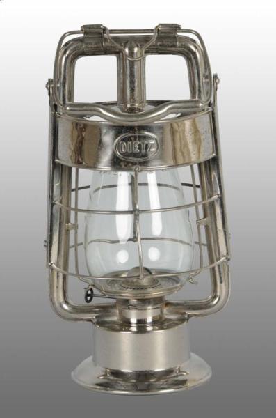 Appraisal: Dietz Fireman's Lantern Description Circa Beautifully polished nickel surface Condition