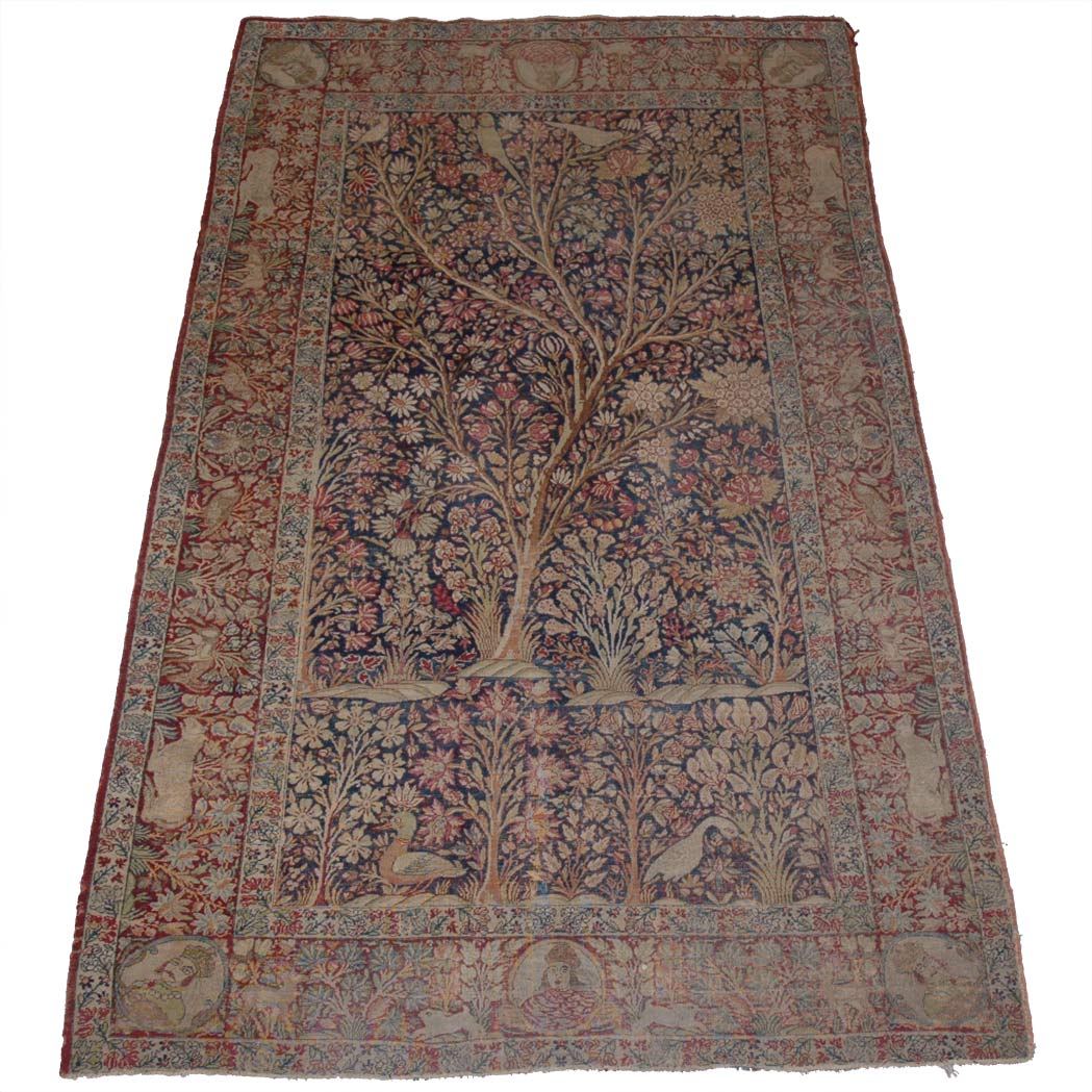 Appraisal: Lavar Kirman Rug Southeast Persia last quarter of the th