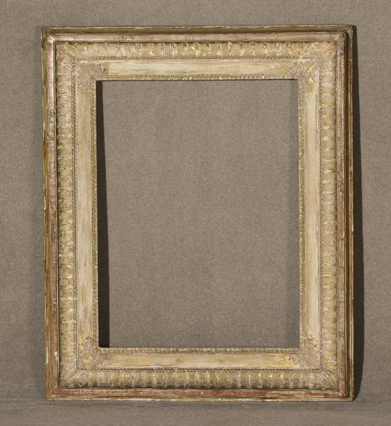 Appraisal: George III White-Washed Gilt Composition Wood Frame th Century Sight