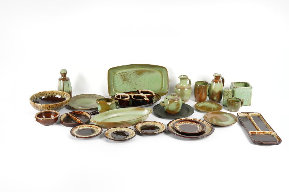 Appraisal: COLLECTION OF AMERICAN POTTERY DISHESincluding Frankoma and Pfaltzgraff approximately pieces