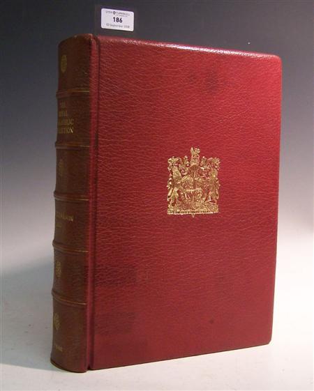 Appraisal: Philately--Wilson Sir John The royal philatelic collection Dropmore Press Folio