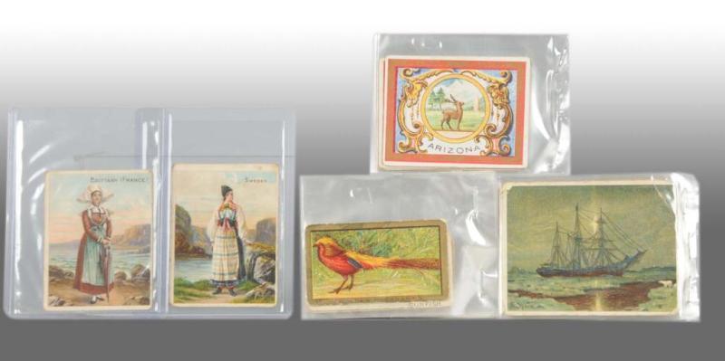 Appraisal: Lot of Early Tobacco Cards Description Includes approximately cards of