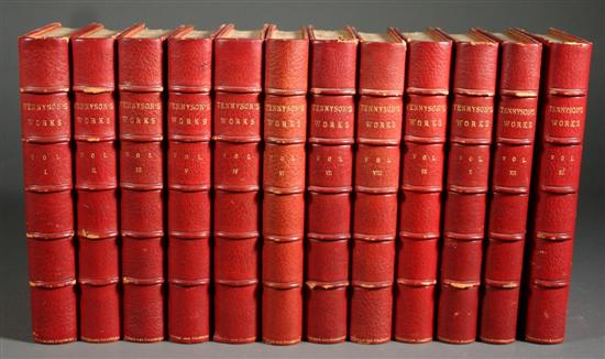 Appraisal: Tennyson Alfred Lord The Works Edited by William J Rolfe