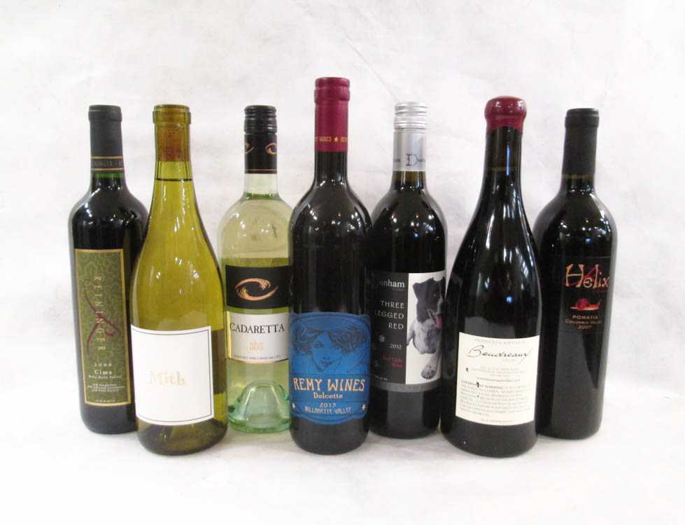 Appraisal: SEVENTY-FIVE BOTTLES OF VINTAGE WASHINGTON STATE WINES mixed variety of