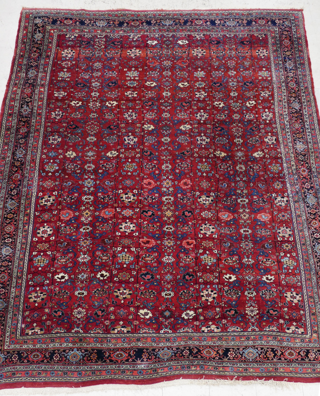 Appraisal: Semi Antique Persian Bijar Oriental Rug ' ''x ' A