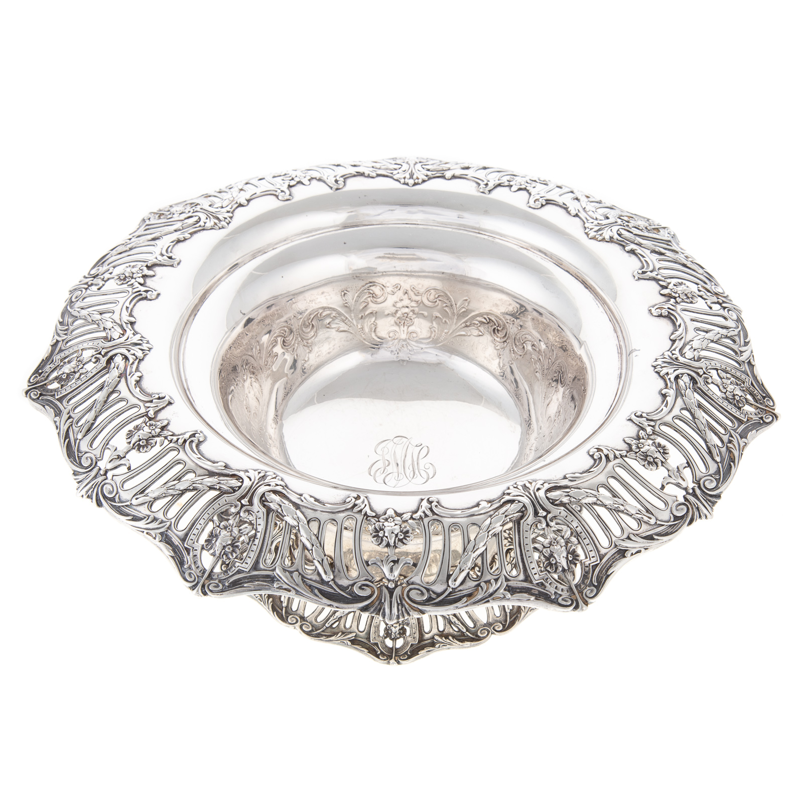 Appraisal: GRAFF WASHBOURNE AND DUNN STERLING CENTERBOWL New York NY -