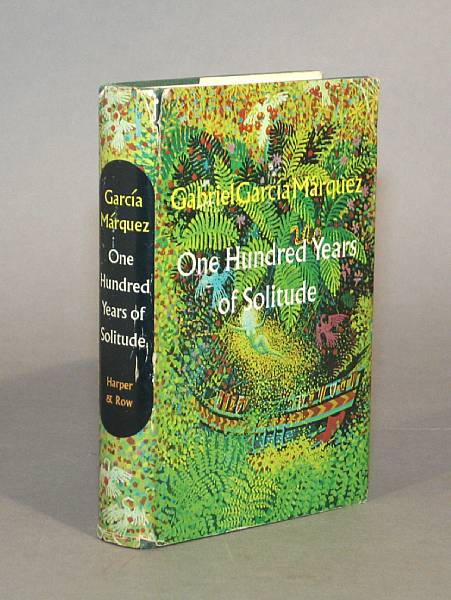 Appraisal: GARCIA MARQUEZ GABRIEL One Hundred Years of Solitude NY First