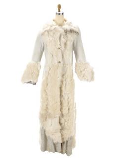 Appraisal: Artico Shearling Calf Hair and Leather Coat Artico Italian founded