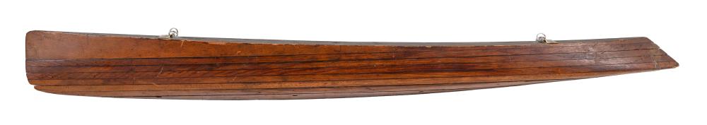 Appraisal: BUILDER'S BOAT TAIL HALF HULL MODEL LATE TH EARLY TH