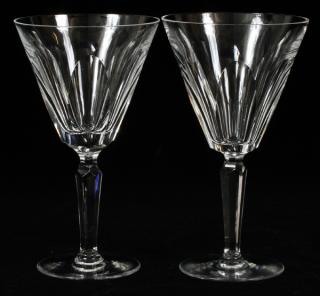 Appraisal: WATERFORD SHEILA CRYSTAL CLARET WINE GLASSES WATERFORD SHEILA CRYSTAL CLARET