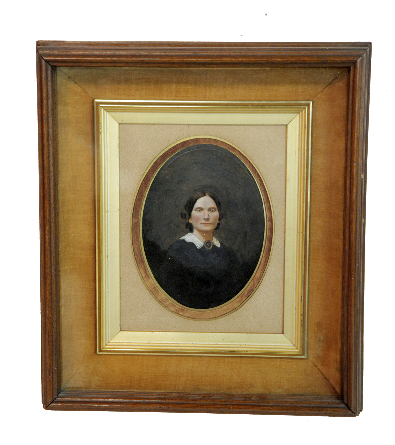 Appraisal: PORTRAIT OF A UNION-SYMPATHYZING TENNESSEE WOMAN WITH ARCHIVE Oil on