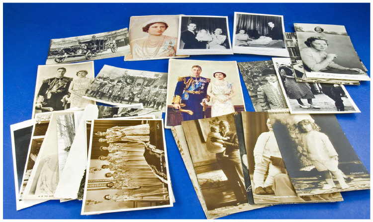 Appraisal: Quantity of British Royal Family Foreign Royal Postcards