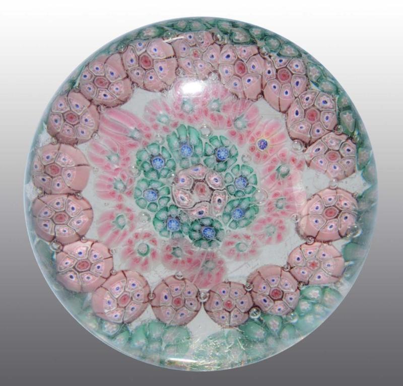 Appraisal: Murano Millefiori Paperweight Condition Excellent Size - Dia