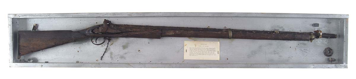 Appraisal: RECOVERED RELIC ENGLISH P RIFLED MUSKET FROM THE BLOCKADE RUNNER