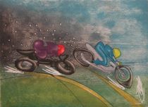 Appraisal: Roberto Matta Chilean - Color lithograph on handmade paper with