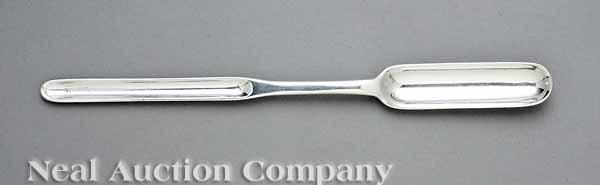 Appraisal: An Irish Sterling Silver Marrow Scoop probably by T Farnett