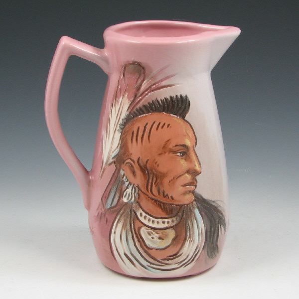 Appraisal: Wisecarver Native American Indian Pitcher Rick Wisecarver Native American Indian