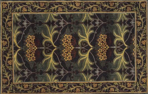 Appraisal: WILLIAM MORRIS DESIGN RUG x