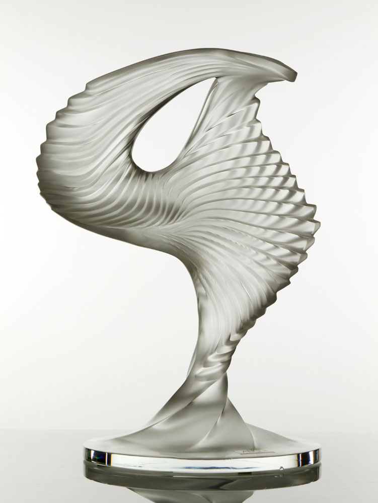 Appraisal: A - Lalique Le Trophee Sculpture Lalique Le Trophee sculpture