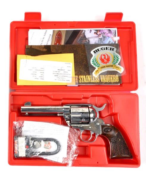 Appraisal: MIB Ruger John Wayne Commemorative Revolver Serial JWV- of The