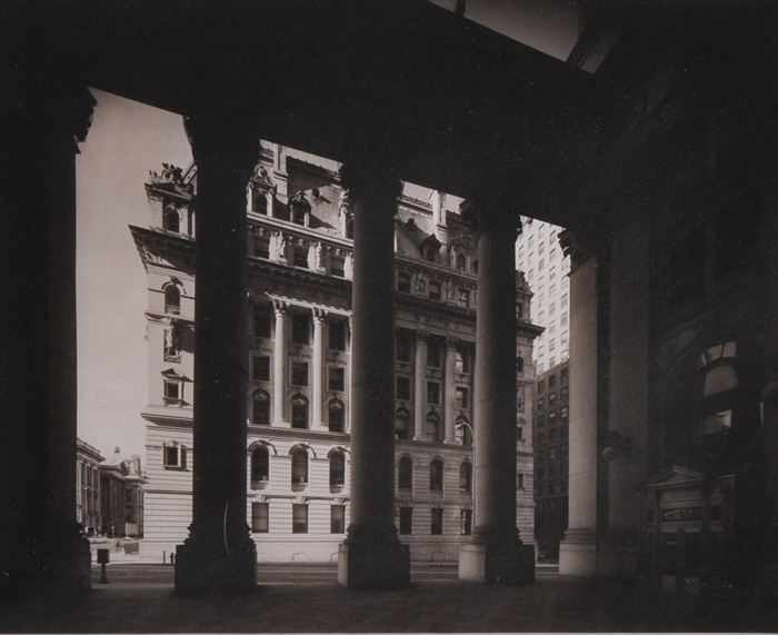 Appraisal: JED DEVINE b UNTITLED DEPT OF CITY COLLECTIONS Palladium print