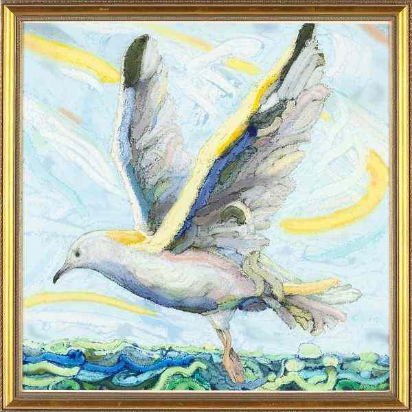 Appraisal: Charles Parker Boggs b Seagulloil on canvas signed and dated