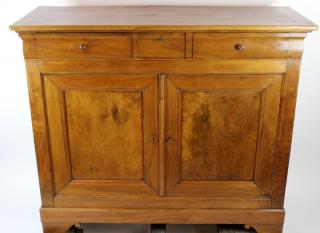 Appraisal: French Louis Philippe buffet bas French Louis Philippe buffet bas