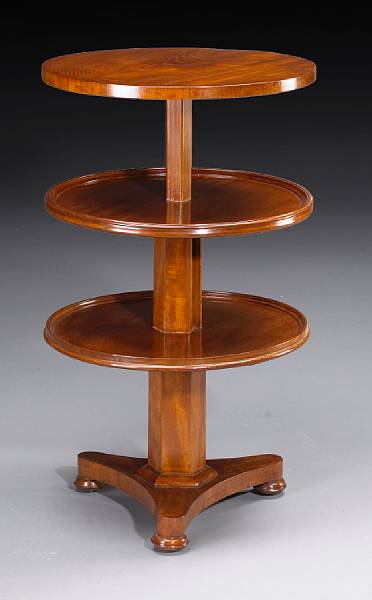 Appraisal: A William IV metamorphic mahogany etagere second quarter th century