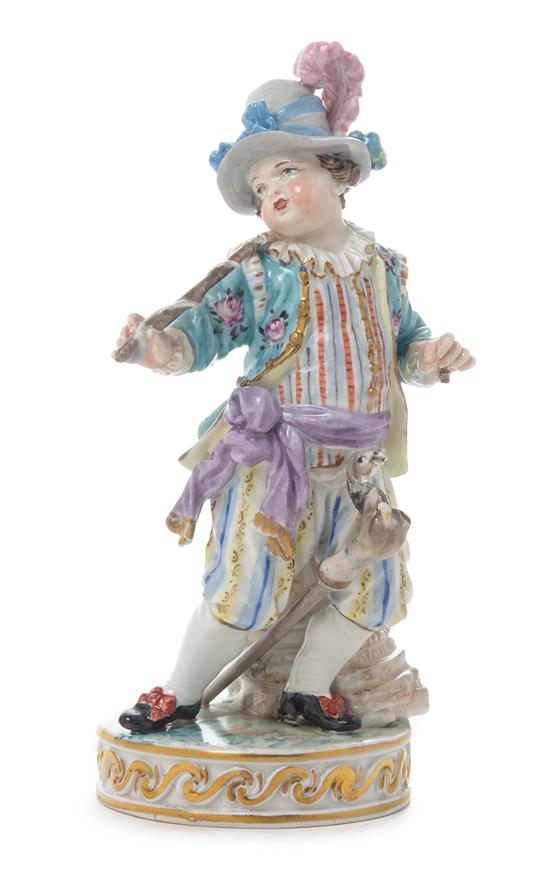 Appraisal: Sale Lot A Meissen Porcelain Figure th th century depicting