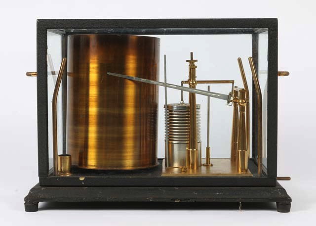 Appraisal: A MICRO - BAROGRAPH by Short Mason set in a