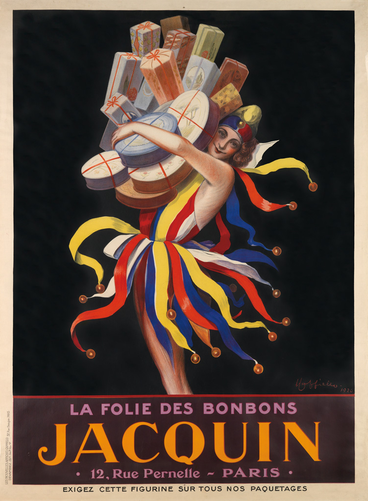 Appraisal: LEONETTO CAPPIELLO - JACQUIN LA FOLIE DES BONBONS x inches