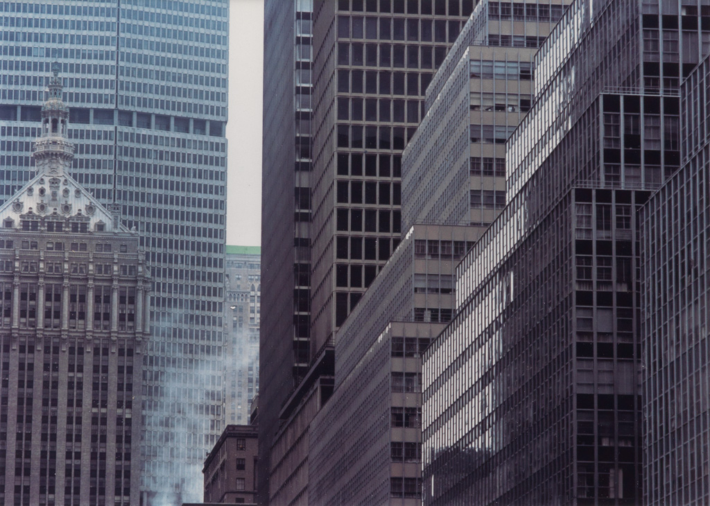 Appraisal: HARRY CALLAHAN - New York Dye transfer print the image