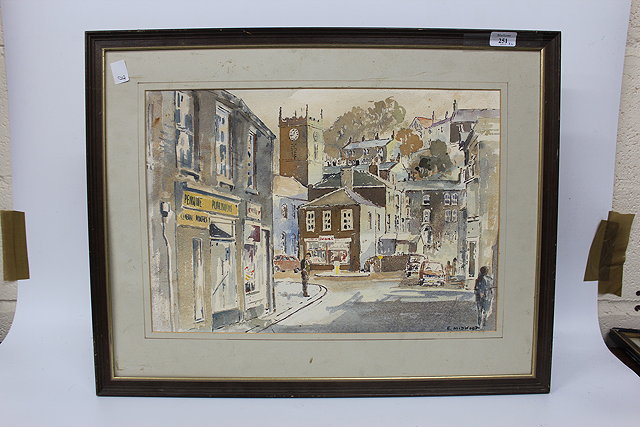 Appraisal: ERNEST MIDWOODHOLMFORTH signed watercolour x cm and one further similar