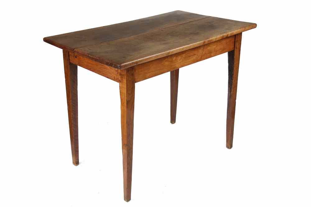 Appraisal: SMALL WORK TABLE - th c American Work Table in