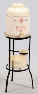 Appraisal: EAST INDIA CO STONEWARE RUM CROCK EAST INDIA CO STONEWARE