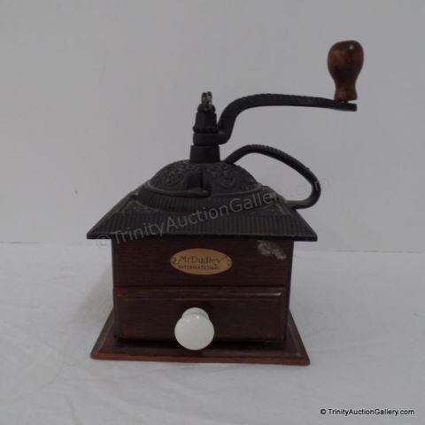 Appraisal: Mr Dudley International Cast Iron Coffee Grinder A very nice